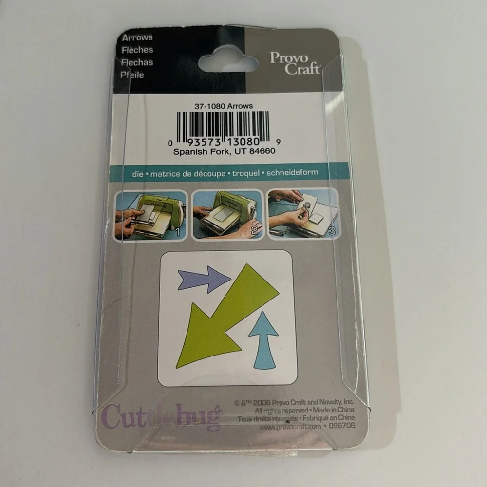 Cuttlebug Silver Die Set CUTTLEBUG NO SIGN DIE Cuttlebug SLIDERS DIES NWT